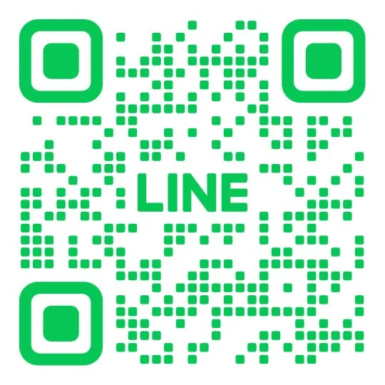 QR Code แชท คอร์ดหนอนผีเสื้อ ทาง Line